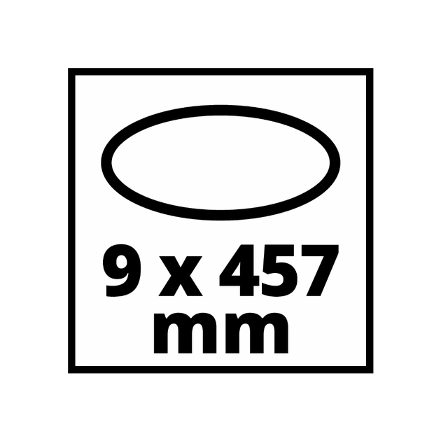 Наждачний папір Einhell стрічка до TE-BF 18 Li, 9x457 мм, 35 шт (4419816) - picture 3