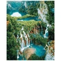 Картина по номерам Strateg Безліч водопадів 40х50 см (VA-2900) - зменшене зображення 1