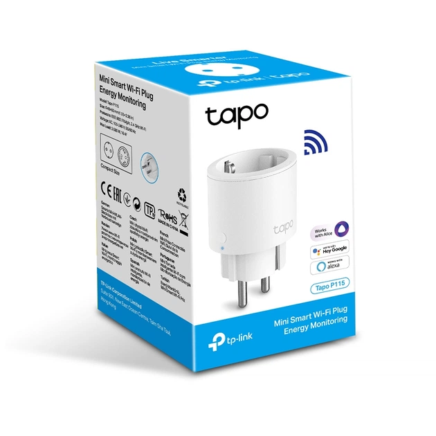 Розумна розетка TP-Link Tapo P115 (1-pack) (Tapo P115(1-pack)) - picture 8