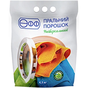 Стиральный порошок Eff Универсальный 4.5 кг (4820017662680) изображение 1
