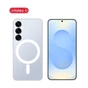 Чохол до мобільного телефона Intaleo CLEAR MagSafe Samsung Galaxy S25 (1283126616181) - зменшене зображення 3