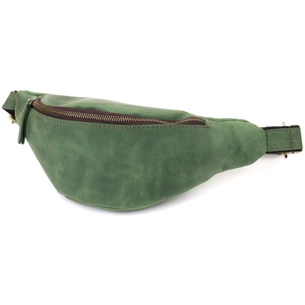 Сумка Shvigel З натуральної шкіри Зелена (23142) зображення 1