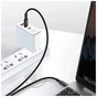 Дата кабель USB-C to USB-C 1.0m 100W black Baseus (CATWJ-01) - зменшене зображення 9