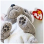 М'яка іграшка Ty Beanie bellies Сірий пес WILFRED 20 см (40596) - зменшене зображення 2