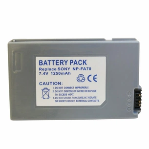 Акумулятор до фото/відео Extradigital Sony NP-FA70 (DV00DV1065) зображення 1