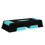 Степ-платформа PowerPlay 3 рівні Чорно-блакитна (PP_4329_(3)_Black/Blue) - зменшене зображення 2