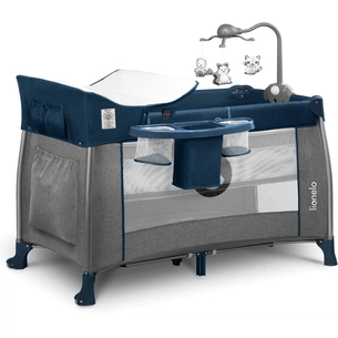 Дитячий манеж Lionelo Thomi Blue Navy (LO-THOMI BLUE NAVY) зображення 1