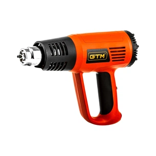 Будівельний фен GTM HG2000E, 2000Вт, 80-600С, 300/500л/хв изображение 1