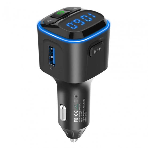 FM модулятор Aspiring Wave 10, 54W (WA.7001) - зображення 6