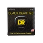 Струни для гітари DR Strings Black Beauties Acoustic - Extra Light (10-48) (BKA-10) - зменшене зображення 1