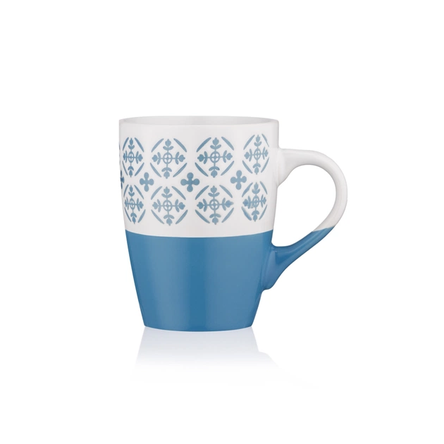 Чашка Ardesto Ornament, 320мл, кераміка, синьо-білий (AR3045BL) - зображення 1
