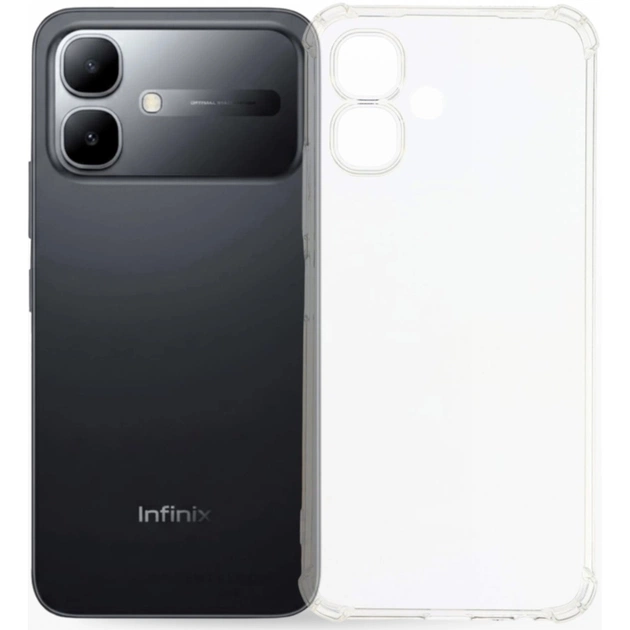 Чохол до мобільного телефона BeCover Anti-Shock Infinix Smart 20 (X6840) Clear (716084) - зображення 1