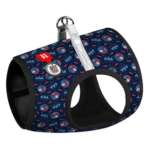 Шлея для собак WAUDOG Clothes з QR паспортом "Бетмен червоно-блакитний" XS3 (1003-4003) зображення 1