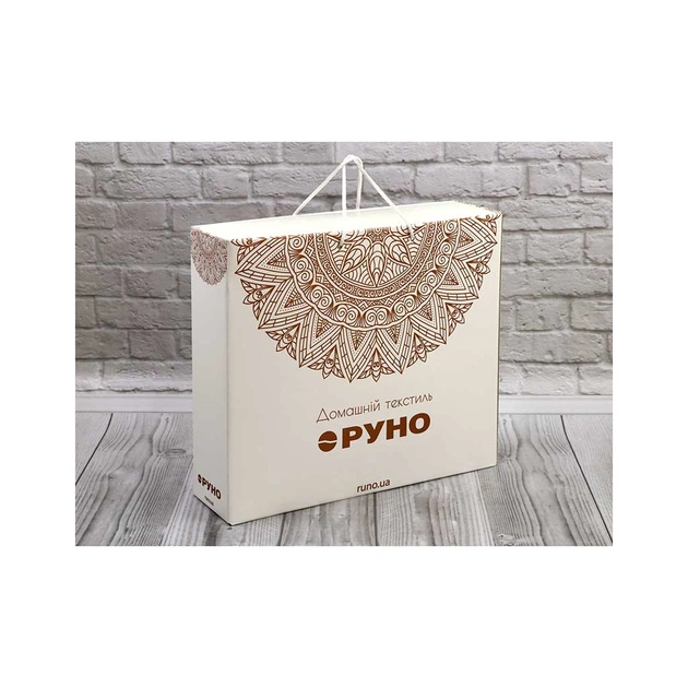 Покривало Руно двостороннє декоративне Velour Apricot 180х220 см (340.55_Apricot) - picture 8