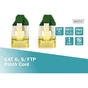 Патч-корд 0.25м, SFTP, cat.6A, AWG 26/7, Cu, LSZH, green Digitus (DK-1644-A-0025/G) - уменьшенное изображение 4