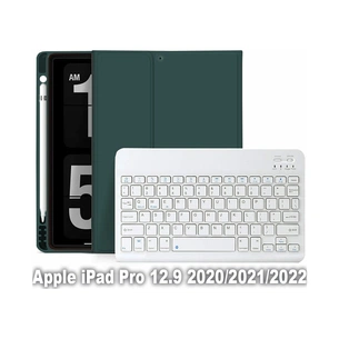 Чохол до планшета BeCover with Keyboard Apple iPad Pro 12.9 2020/2021/2022 Dark Green (709681) зображення 1