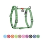Шлея для собак WAUDOG Н-подібна Re-cotton з QR паспортом, світловідбивна L зелена (259318) - зменшене зображення 1