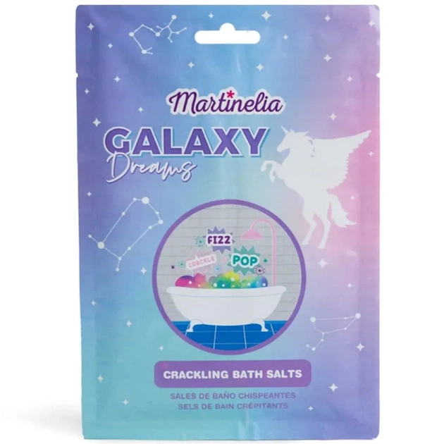 Детская косметика Martinelia Соль для ванны Galaxy dreams трещащая (90041) - изображение 1