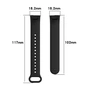 Силіконовий ремінець BeCover для Xiaomi Redmi Smart Band Pro Black (707168) - зменшене зображення 4