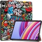 Чохол до планшета BeCover Smart Case Xiaomi Poco Pad 12.1" Graffiti (711569) - зменшене зображення 2