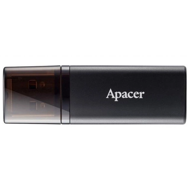 USB флеш накопичувач Apacer 64GB AH23B Black USB 2.0 (AP64GAH23BB-1) - изображение 1