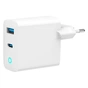 Сетевое зарядное устройство Gembird (1USBх3A + 1USB-Cх3A) White (TA-UC-PDQC30L-W-01) - уменьшенное изображение 1
