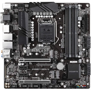 Серверна материнська плата GIGABYTE W480M VISION W (W480M_VISION_W) зображення 1