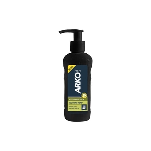 Бальзам після гоління ARKO Men Soothing Hemp After Shave Balm З олією насіння конопель 200 мл (8690506549923) зображення 1