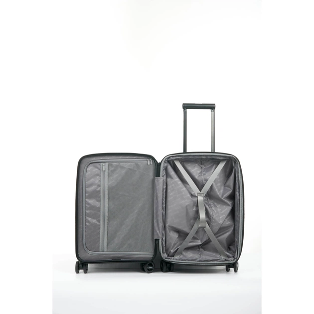 Валіза Bagland маленька 40 л чорна (1140721768) - зображення 12