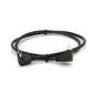 Кабель мультимедійний HDMI M to HDMI M 1.0m V1.4 90° corner black Merlion (YT-HDMI-1.0m/90°-90°) - зменшене зображення 2