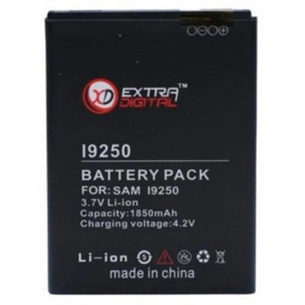 Акумуляторна батарея Extradigital Samsung GT-i9250 Galaxy Nexus (1850 mAh) (BMS6311) зображення 1