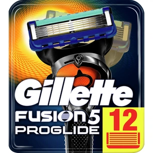 Змінні касети Gillette Fusion ProGlide 12 шт (7702018085934) зображення 1