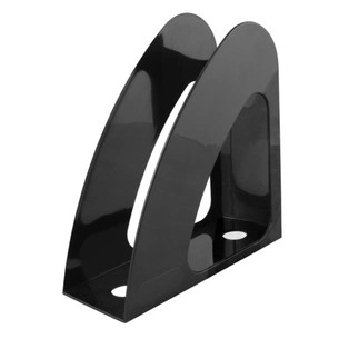 Лоток для паперів Delta by Axent vertical, 24х9х24см, black (D4014-01) зображення 1