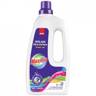 Гель для прання Sano Mix & Wash концентрований 1 л (7290102990313) зображення 1