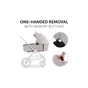 Коляска Hauck 2 в 1 Walk N Care (Beige) (16546-1) - зменшене зображення 9