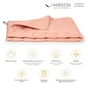 Ковдра MirSon антиалергенна BamBoo всесезонна №1736 Eco Light Coral 155x215 см (2200003710281) - зменшене зображення 2