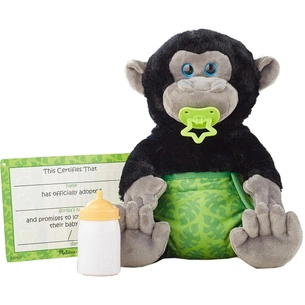 М'яка іграшка Melissa&Doug Плюшевий малюк-мавпеня (MD30451) зображення 1