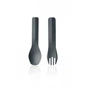 Ложка-виделка туристична Humangear GoBites Duo gray (022.0077) - зменшене зображення 2