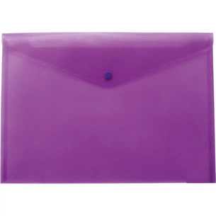 Папка - конверт Buromax А5, with a button, violet (BM.3936-07) зображення 1