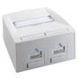 Комп'ютерна розетка RJ45 x2 UTP 5e Molex (SSY-00010-02) - зменшене зображення 1