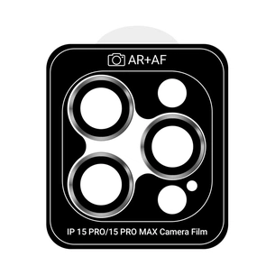 Скло захисне Armorstandart Camera Pro Apple iPhone 15 Pro / 15 Pro Max White Titanium (ARM73318) зображення 1
