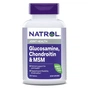 Вітамінно-мінеральний комплекс Natrol Глюкозамін, Хондроїтин та MSM, Glucosamine, Chondroitin & MSM, 150 таблеток (NTL-00224) - зменшене зображення 3
