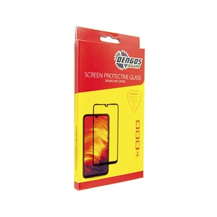 Скло захисне Dengos Full Glue Tecno Spark 10 Pro (KI7) (black) (TGFG-290) зображення 1