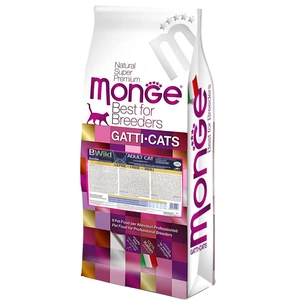 Сухий корм для кішок Monge Cat Bwild Low Grain з м'ясом зайця 10 кг (8009470004923) зображення 1