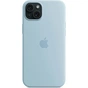 Чохол до мобільного телефона Apple iPhone 15 Plus Silicone Case with MagSafe - Light Blue, Model A3124 (MWNH3ZM/A) - зменшене зображення 4