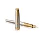 Ручка пір'яна Parker SONNET 17 Silver Mistral GT FP18 F (88 611) - зменшене зображення 2