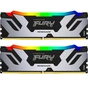 Модуль пам'яті для комп'ютера DDR5 64GB (2x32GB) 6000 MHz Renegade RGB XMP Kingston Fury (ex.HyperX) (KF560C32RSAK2-64) - зменшене зображення 1