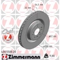 Гальмівний диск ZIMMERMANN 400.5500.20 - зменшене зображення 1