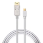 Кабель мультимедійний Mini Display Port to Display Port 1.8m 4K white Vinga (VCPMDPDP1.8WH) - зменшене зображення 1