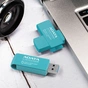 USB флеш накопичувач ADATA 64GB UC310 Eco Green USB 3.2 (UC310E-64G-RGN) - зменшене зображення 8